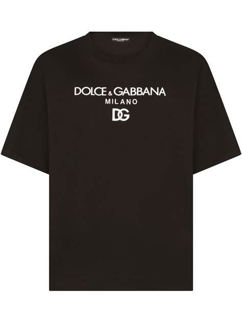 dolce gabbana logoshirt|Cotton T.